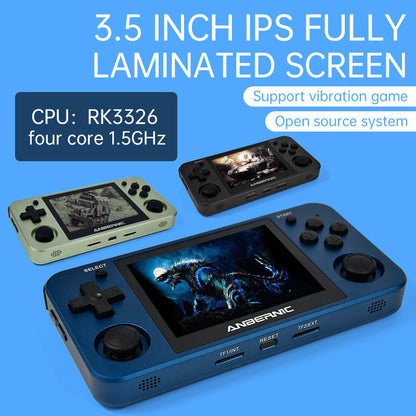 New Anbernic RG351MP Aluminum 128GB Linux portable retro handheld Game console