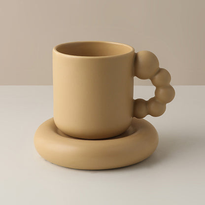 Ceramic Mug Fat Cup Set Gift