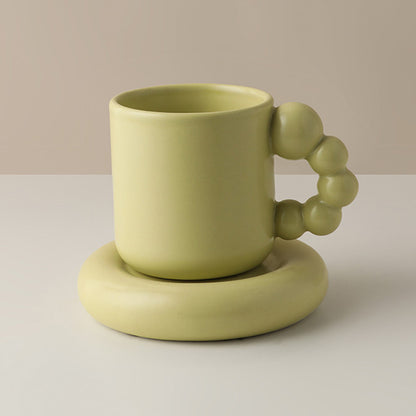 Ceramic Mug Fat Cup Set Gift