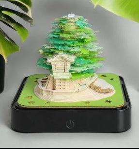 3D Stereoscopic Sticky Note Paper Earth Model Temple Of Heaven Calendar Gift Gift Paper Engraving Calendar Notebook Ornamen