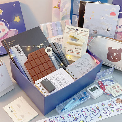 Girl Students' Supplies Stationery Set Gift Box