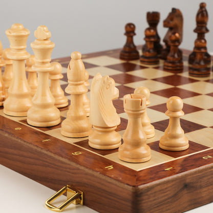 Chess Solid Wood High-end Suit Large Children's Wooden International Chess