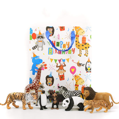 Simulation Animal Toy Model Set Gift Box