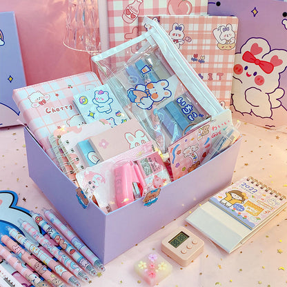 Girl Students' Supplies Stationery Set Gift Box