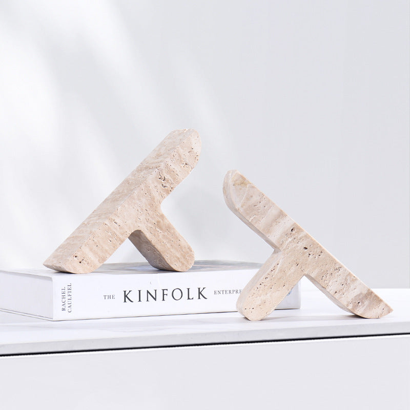 Minimalist Marble Book Holder