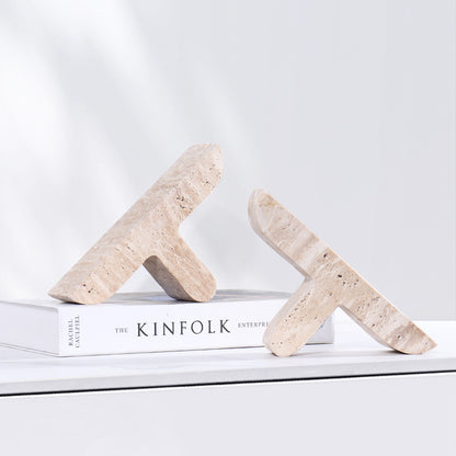 Minimalist Marble Book Holder