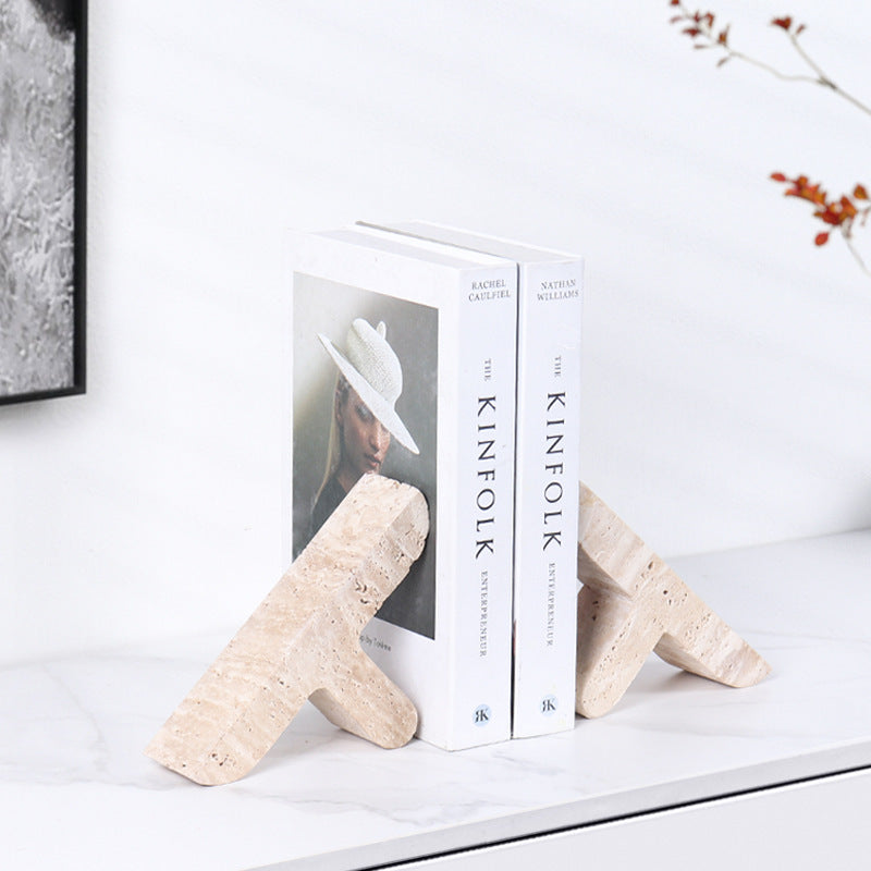 Minimalist Marble Book Holder