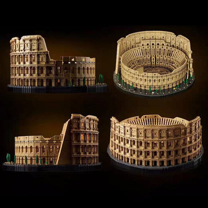 Colosseum Assembled Building Blocks