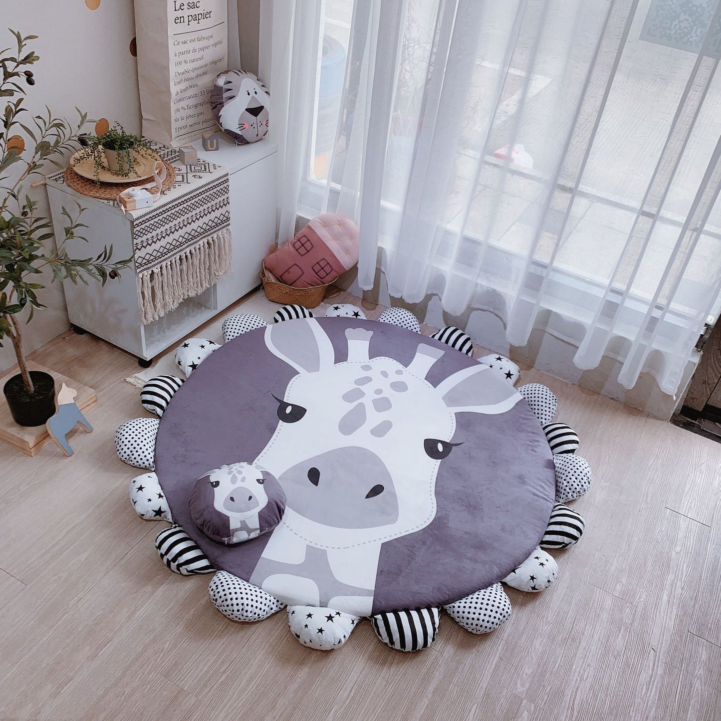 Round Donut Kids Carpet