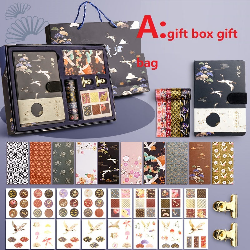 Antique Hand Ledger Gift Box Set Gift Stationery